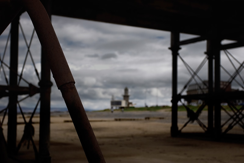 in the distance / 3x2 + piers [Fleetwood] + fylde coast