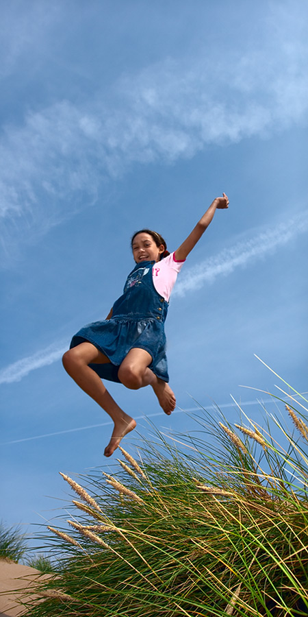one giant leap / 2x1 + children [portraits] + fylde coast [scenic]
